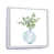 Cadre flottant blanc