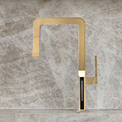 Digital Display Pull-Out Kitchen Faucet