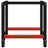 Work Bench Frame Metal Black and Red-714328465