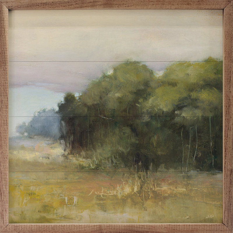 Bord de forêt par Julia Purinton, H 24 po x l 24 po