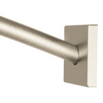 Triva 60" Adjustable Curved Fixed Shower Rod