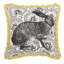 Hop Linen Square Pillow Cover