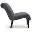 Chaise d'appoint rembourrée Abiha Canora Grey-1076409670