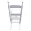 Chaise berçante blanche pour enfants - intérieur ou extérieur - convient aux enfants-370540578