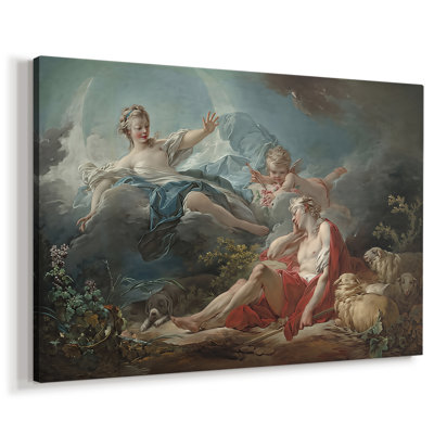Diana and Endymion-Jean-Honoré Fragonard-Gallery Wrapped Canvas-c. 1753–1756