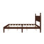 Très grand lit plateforme en bois avec tête de lit en forme de gourde-1015038874