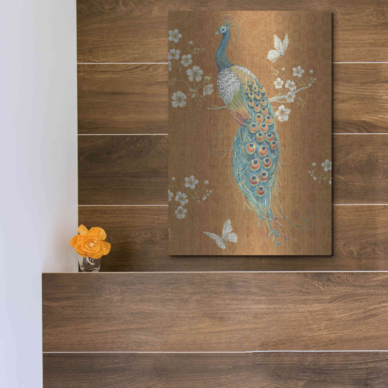 «Ornate Peacock X Spice» par Daphne Brissonnet, H 16 po x l 12 po