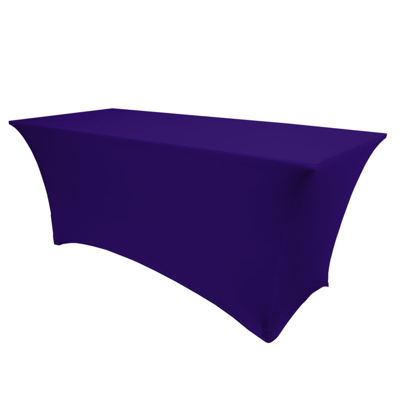 Ultimate Textile Rectangular Tables- 42" H, 2, 60" x 30", Purple