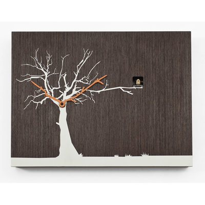 Myrtle Wood Wall Clock