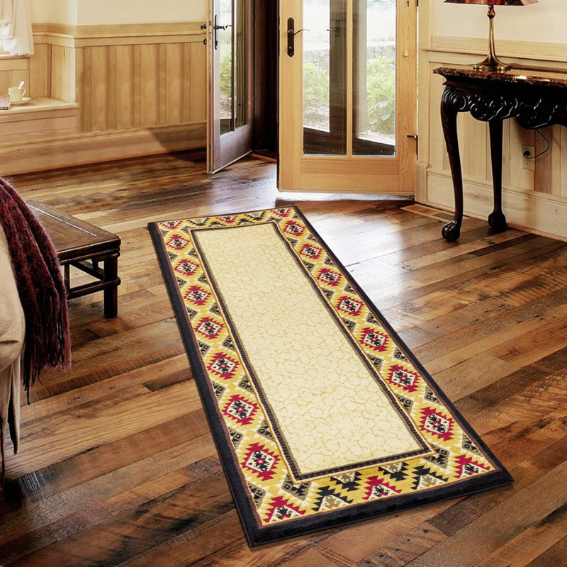 Tapis décoratif rectangulaire pour la maison et le bureau, Rectangle 7 pi 10 po x 10 pi 3 po