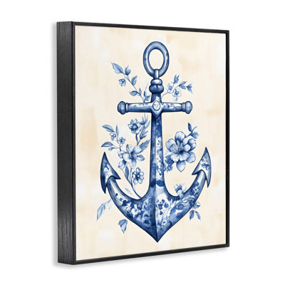 Giclée encadrée par une ancre bleue, par Arlington Prints