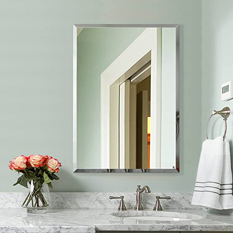 Miroir de salle de bain sans cadre Selig, 24 po x l 16 po