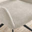 Lyla Luxury Fabric Upholstered Swivel Dining And Office Chair With Metal Legs-841133739