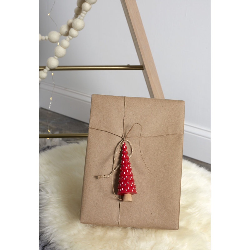 Festive Tree Holiday Shaped Ornament