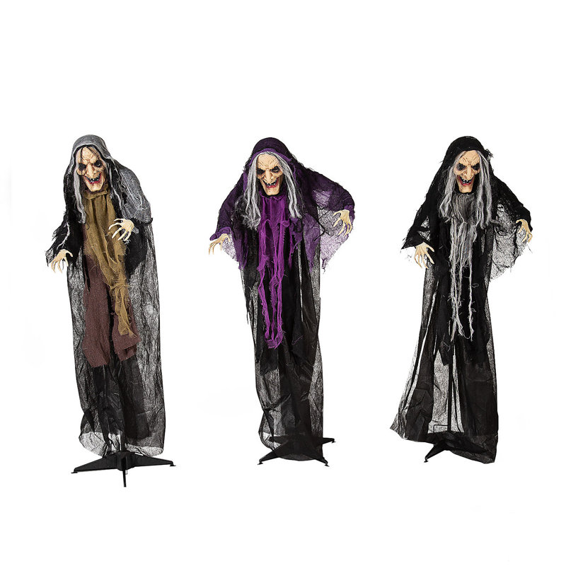 Ensemble de piquets de jardin 3 pièces Witches