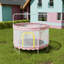 Living And Home 150cm Round with Safety Enclosure Kid / Toddler Trampoline with Handlebar