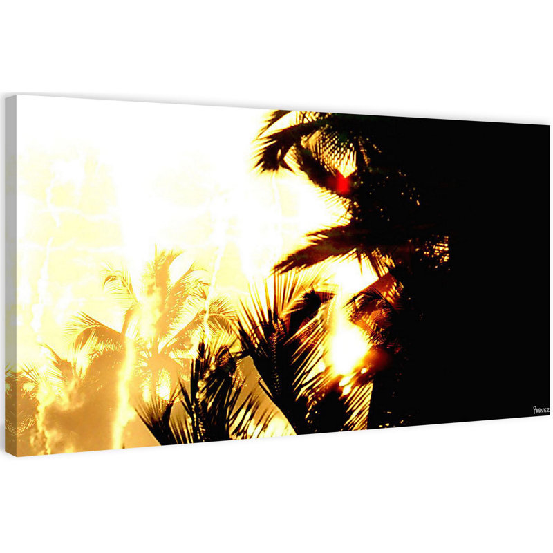 1 Piece Wrapped Canvas Wall Art, 57cm H x 114cm W