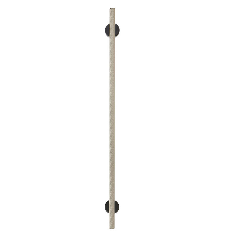 Poignée barre Transcendent, Noir mat / champagne argenté, 12.625"