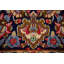 Tapis rouge rétro traditionnel 10 x 13