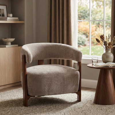 Fauteuil d'appoint rembourré Kyra