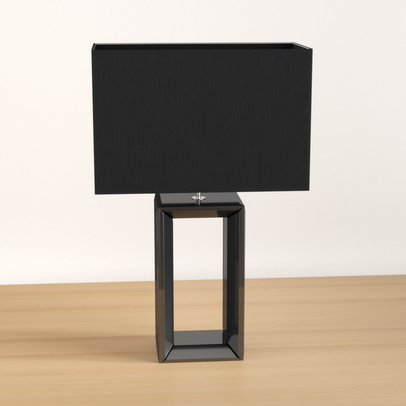 Jayce Table Lamp, Black Mirror