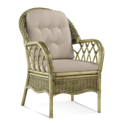 Everglade 19'' H Tufted Upholstered Armchair