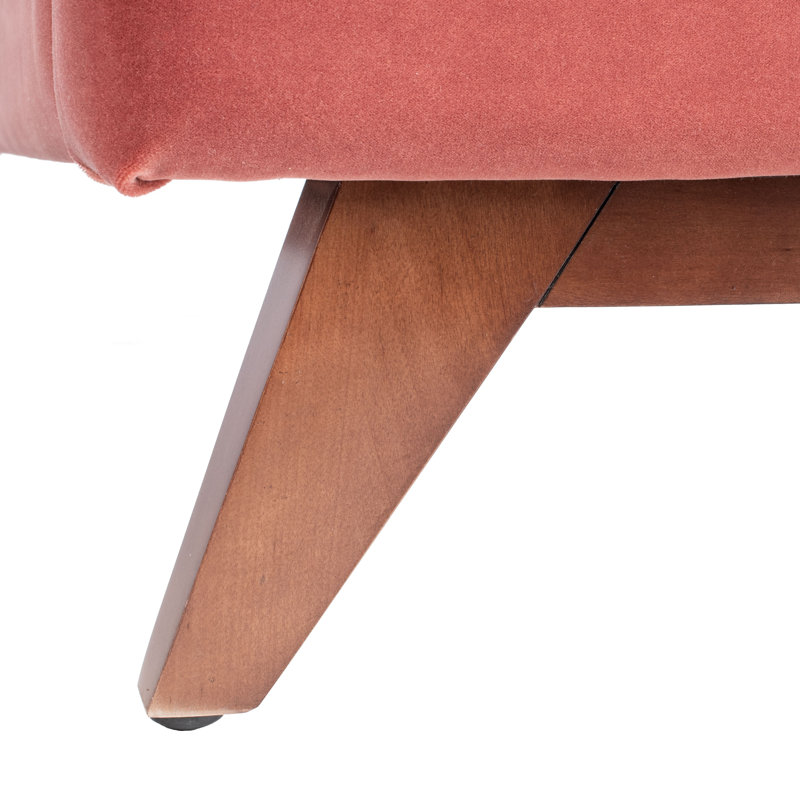 Bunny Upholstered Bed, Dusty Rose, Queen