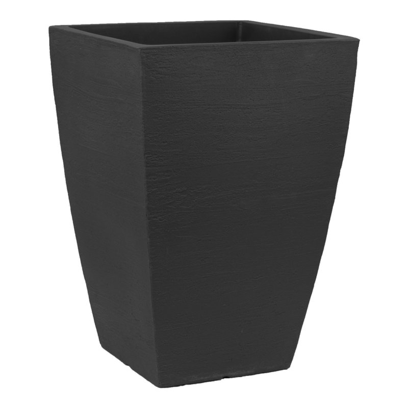 Briance Pot Planter, Black, 23" H x 16" W x 16" D