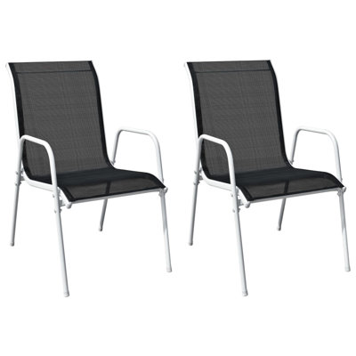 Grant Stacking Patio Dining Side Chair with Cushion