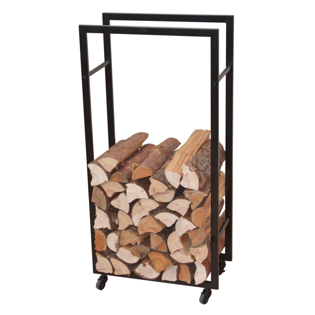 Holzkorb Caudill aus Metall