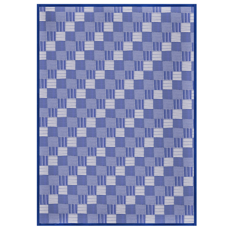 Rustic Cotton Patchwork Quilt, Queen