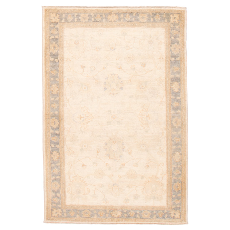 Tapis crème Peshawar Oushak 3 pi 9 po x 5 pi 11 po