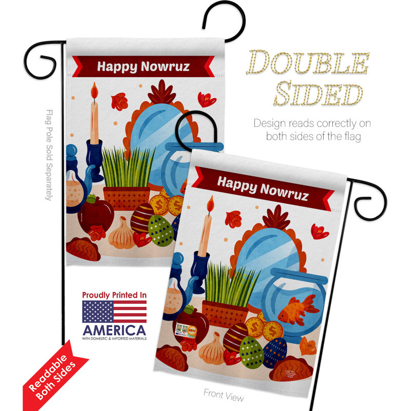 Double Sided Polyester, 18.5" H x 13" W