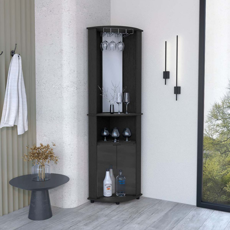 Rangement d'angle 74 po H