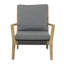 Chaise de patio avec coussins Hartwick