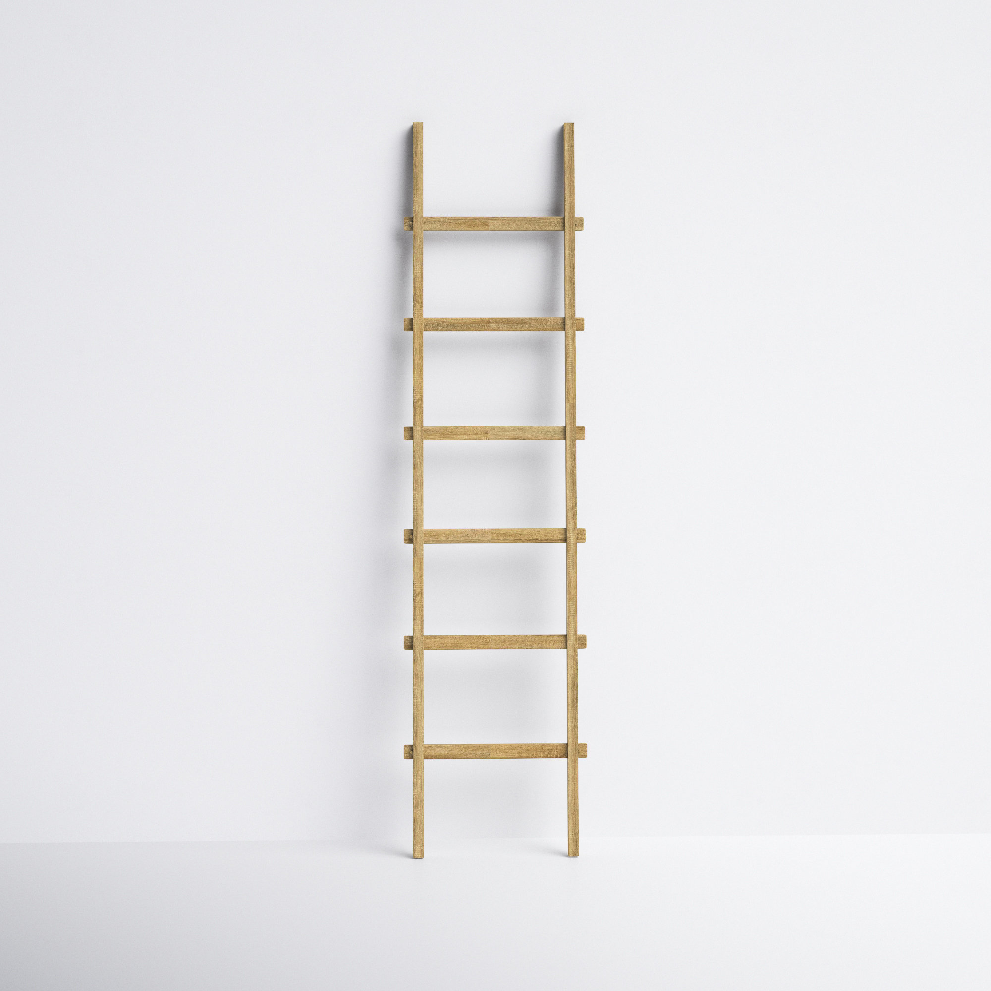 Birch Lane™ Rustic 6ft Tall Blanket Ladder, Decorative Freestanding Ladder For Storage - 19" x 2" x 76" & Reviews | Joss & Main