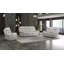 Canapé inclinable électrique, argent-1004452672