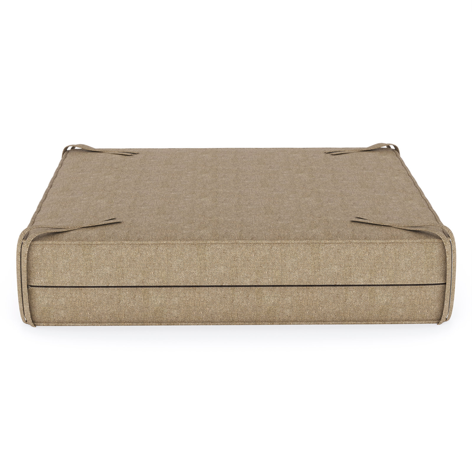 25" Sunbrella® Seat Cushion, Spectrum Mushroom Sunbrella® Plainweave