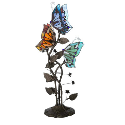 Lampe de table noire 23,5 po