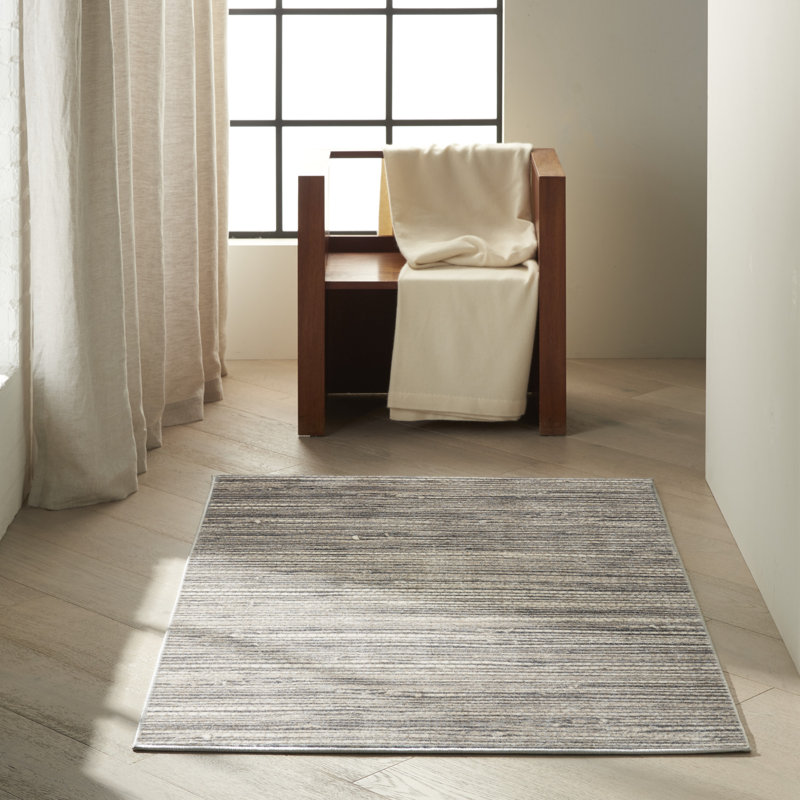 Tapis d'intérieur gris Calvin Klein, Rectangle 3 pi 2 po x 5 pi