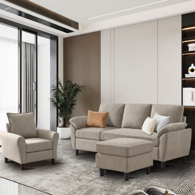 Juliani 3 - Piece Living Room Set