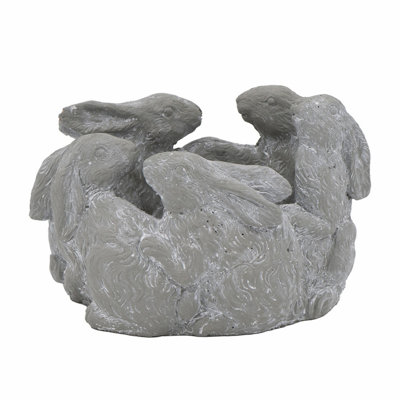 Bunny Cement Planter