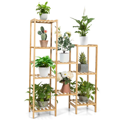 32'' W Solid Wood Storage Rack