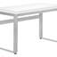 Bureau d'ordinateur, bureau personnel, debout, réglable, L 48 po, travail, ordinateur portable, contemporain, moderne-1463359295