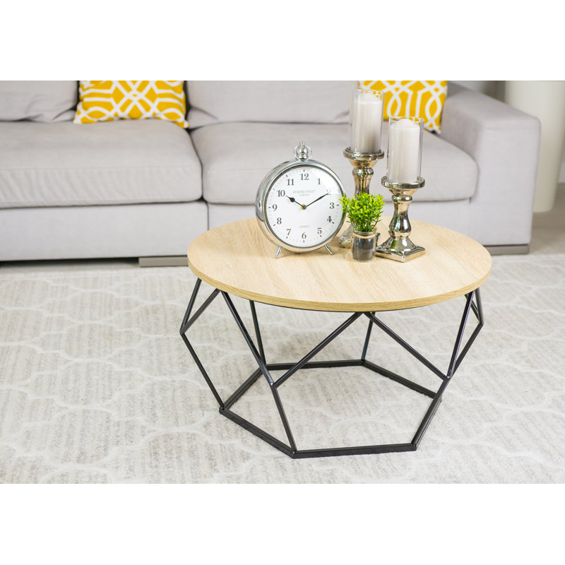 Ainsworth Frame Coffee Table, Natural, Black
