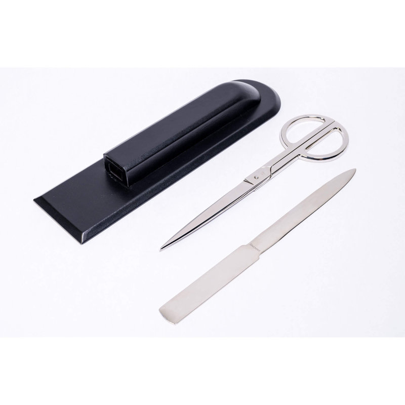 Leather Desk Organizer Set