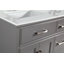  Ensemble de meuble-lavabo double 60 "avec miroir 60"-707484719