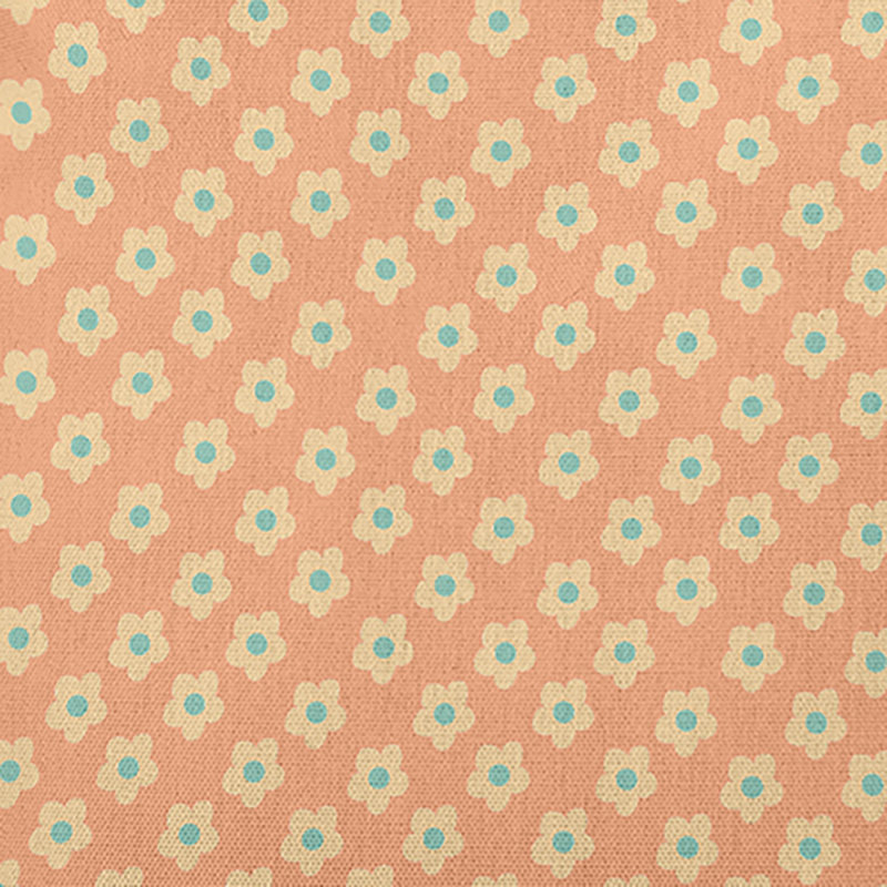 Coussin décoratif Flower Power PF1614OR29YE32, H 26 po x l 26 po, Carré