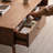 Black Walnut TV Stand and Coffee Table Set