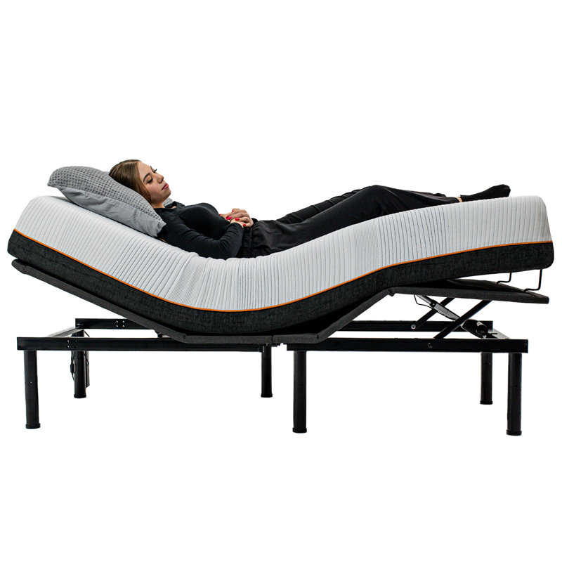 Base ajustable à profil bas - Ajustement sans couture avec structure de lit